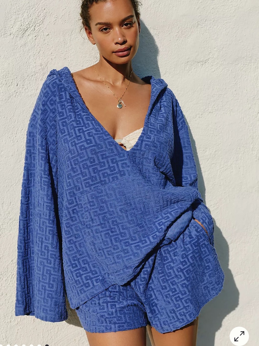 Cellandine Terry Hoodie and Pull On Shorts